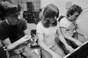 Angus, Malcolm & George Young