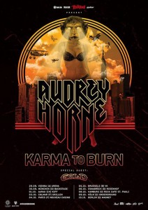 Audrey Horne - Karma To Burn - Gold - Euro Tour 2013