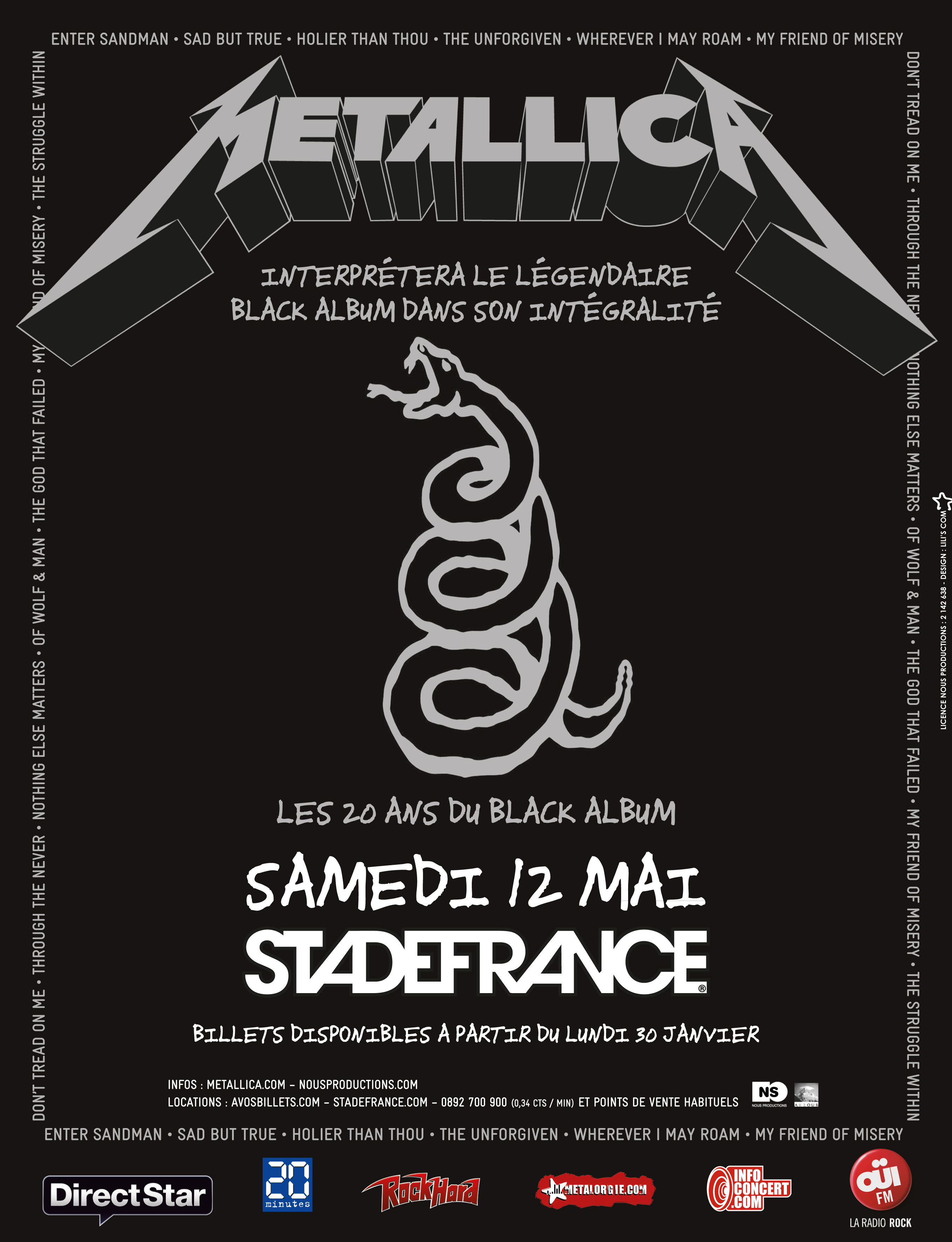 Metallica - Stade de France