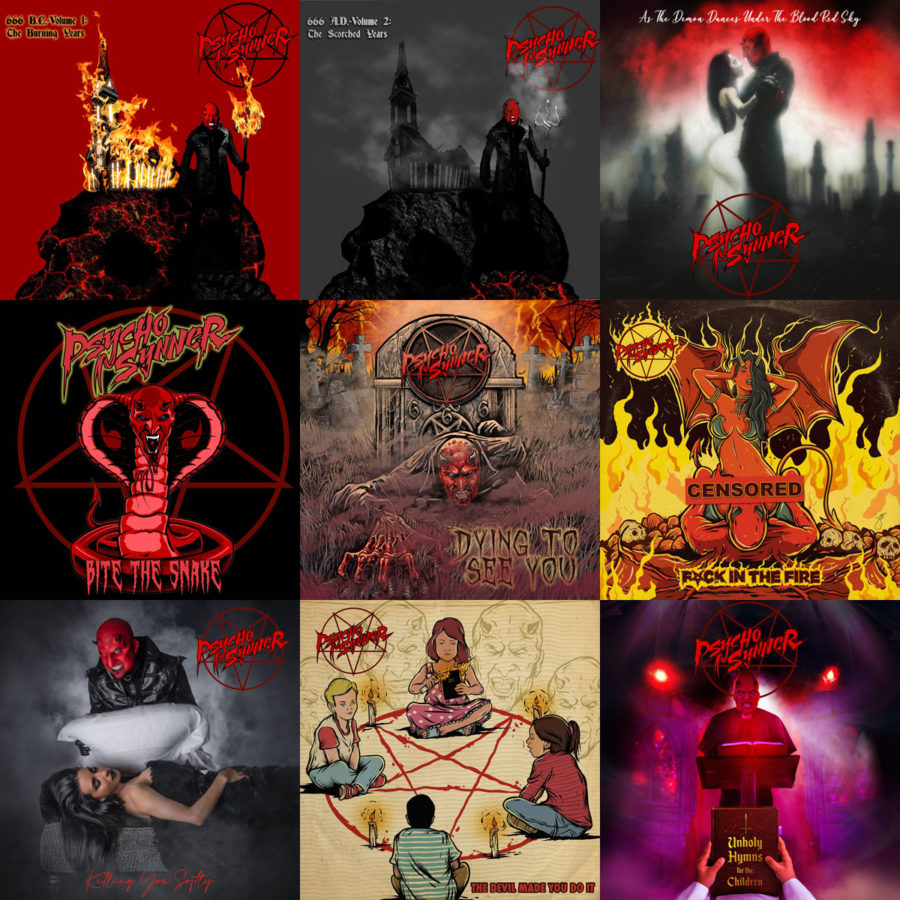 Psycho Synner - 9 albums