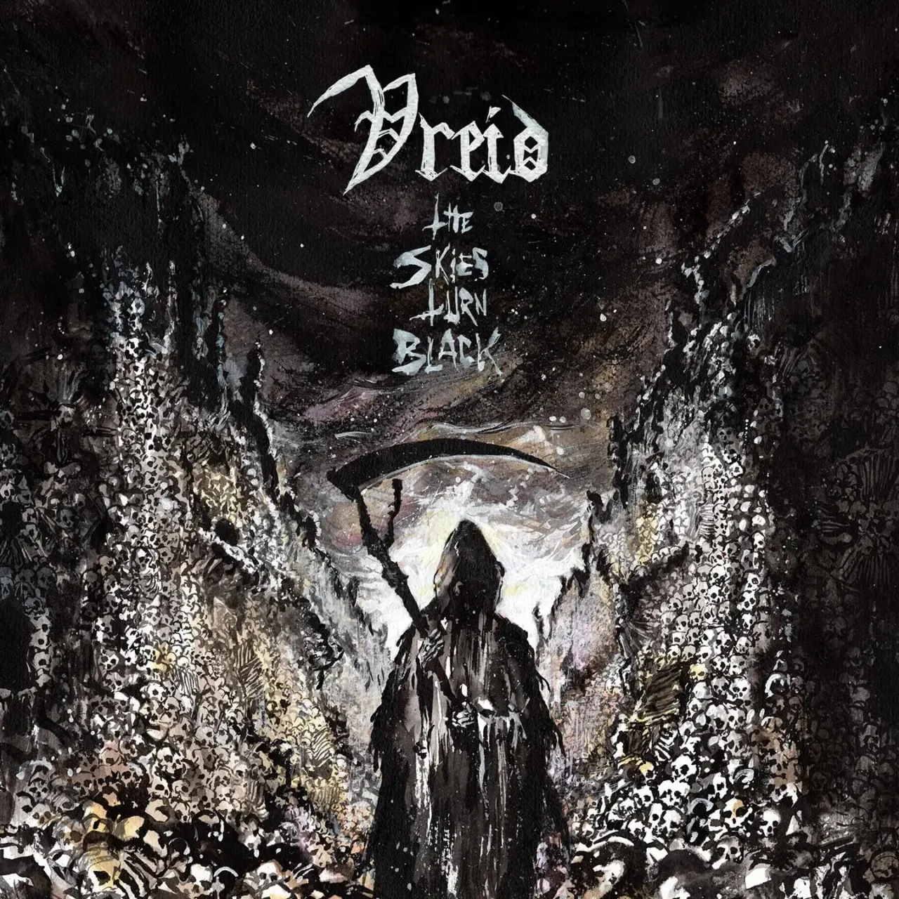 Vreid - The Skies Turn Black