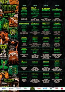 Affiche complète Hellfest 2026