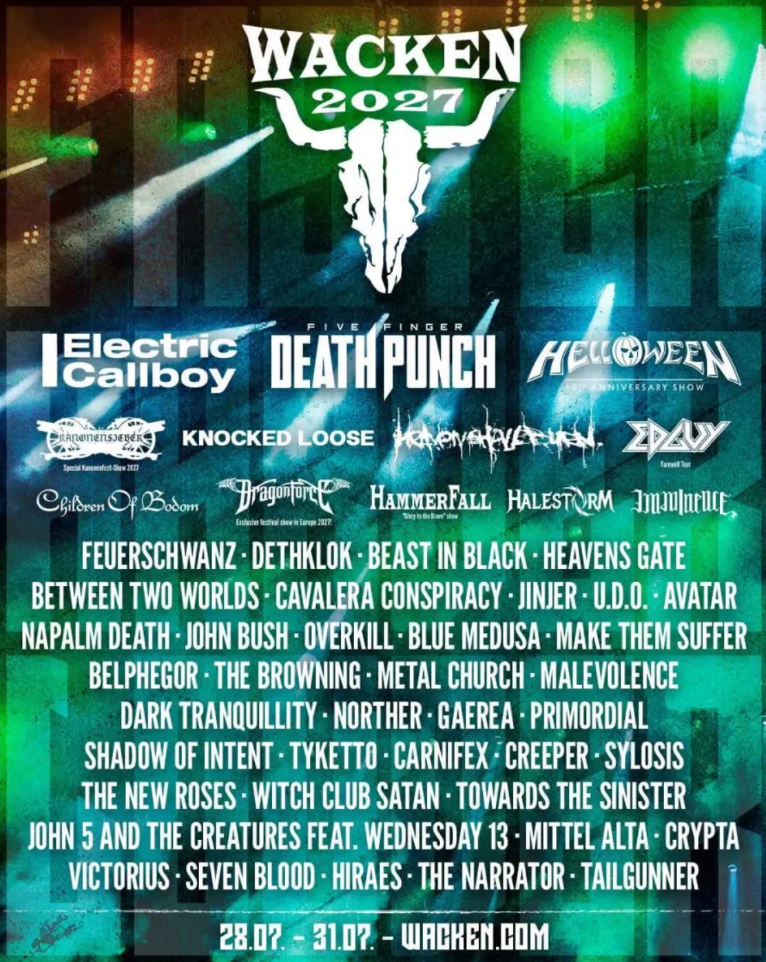 Wacken Open Air 2027
